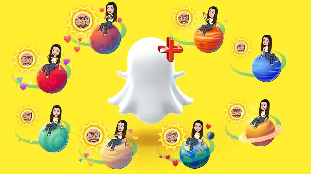 Snapchat Plus Solar System