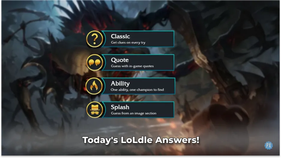 Today's LoLdle Answer