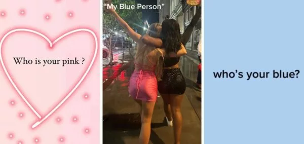 What Does 'Pink Person' and 'Blue Person' Mean on TikTok