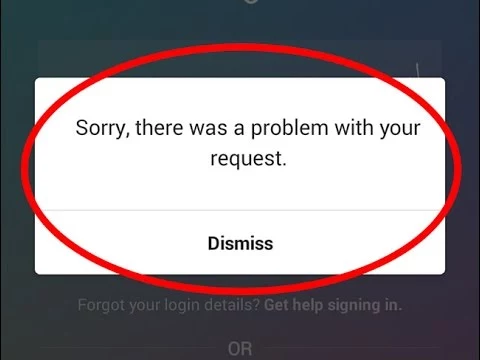 Как исправить «Извините, возникла проблема с вашим запросом» в Instagram