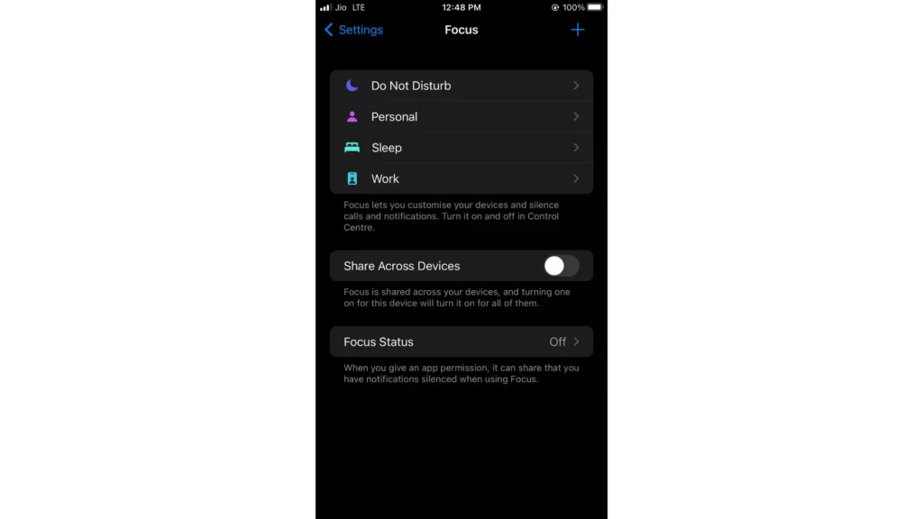 Disable Share Across Devices; What Does Notify Anyway on iPhone Mean?