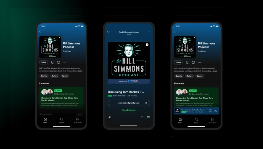 What is Spotify Live?