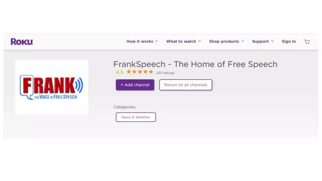 How to Watch FrankSpeech on Roku? Launch It In A Few Steps