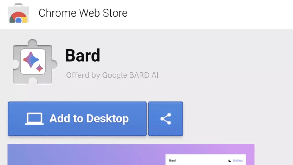 Google Bard Chrome Extension; Google Bard Chrome Extension - New Way to Search Web