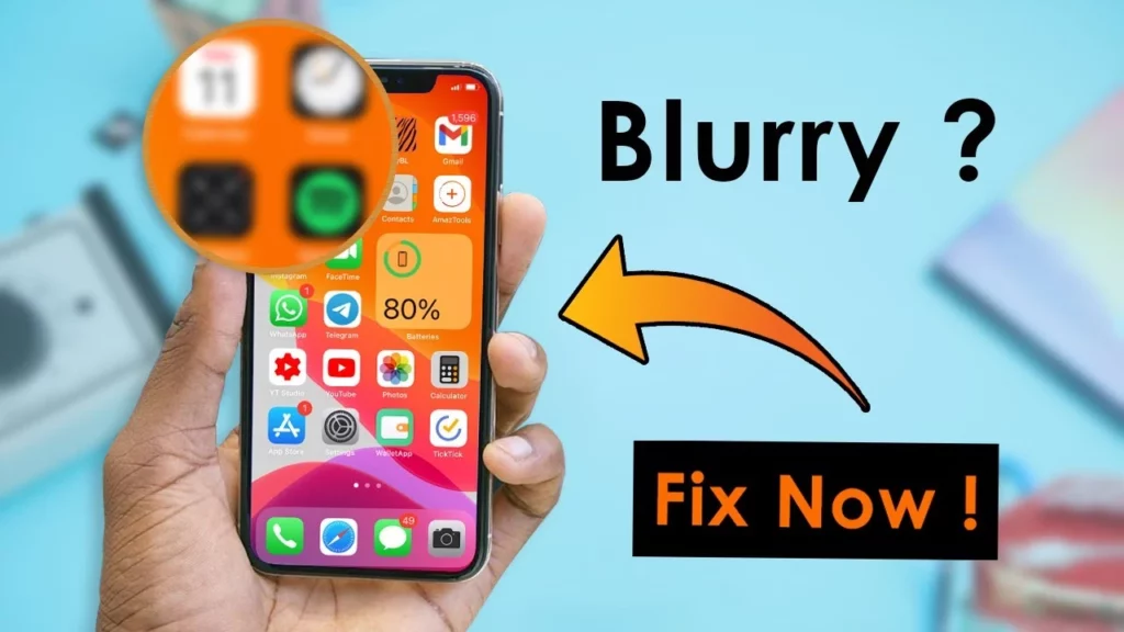 Blurry iphone fix; Why is my Home Screen Blurry 