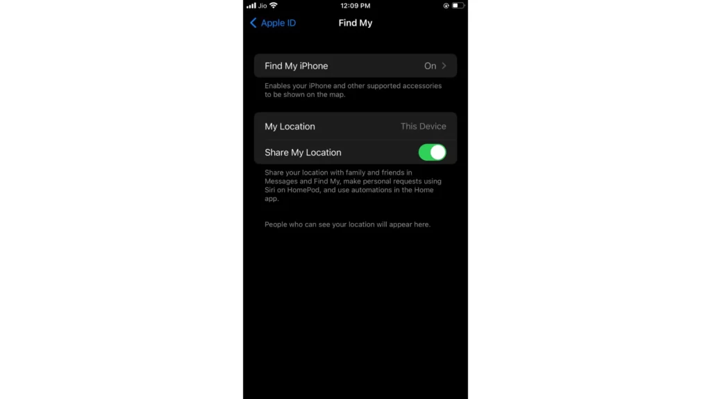 Enable Share My Location; How to Know if Someone Turned Off Their Location on iPhone?