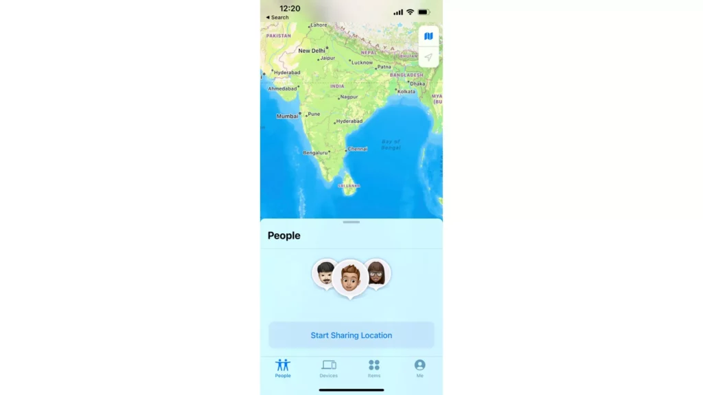 Map on iOS; How to Know if Someone Turned Off Their Location on iPhone?