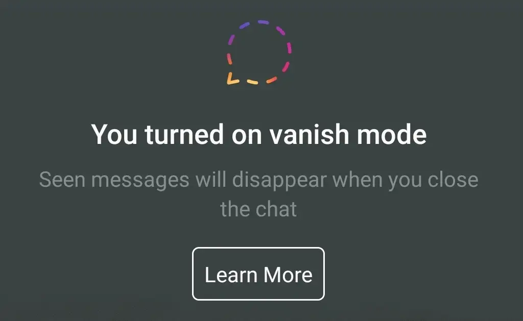 Things to Remember While Using Instagram Vanish Mode