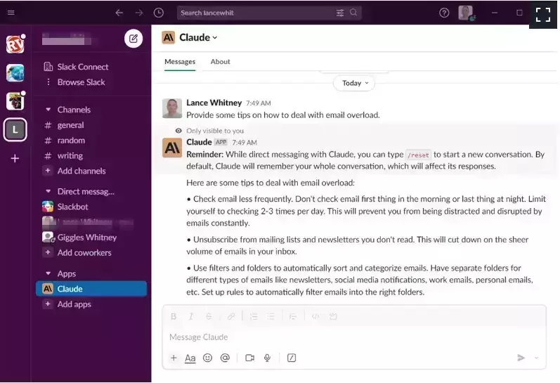 AI; How to Use Claude AI? Chatbot for Slack in 2023
