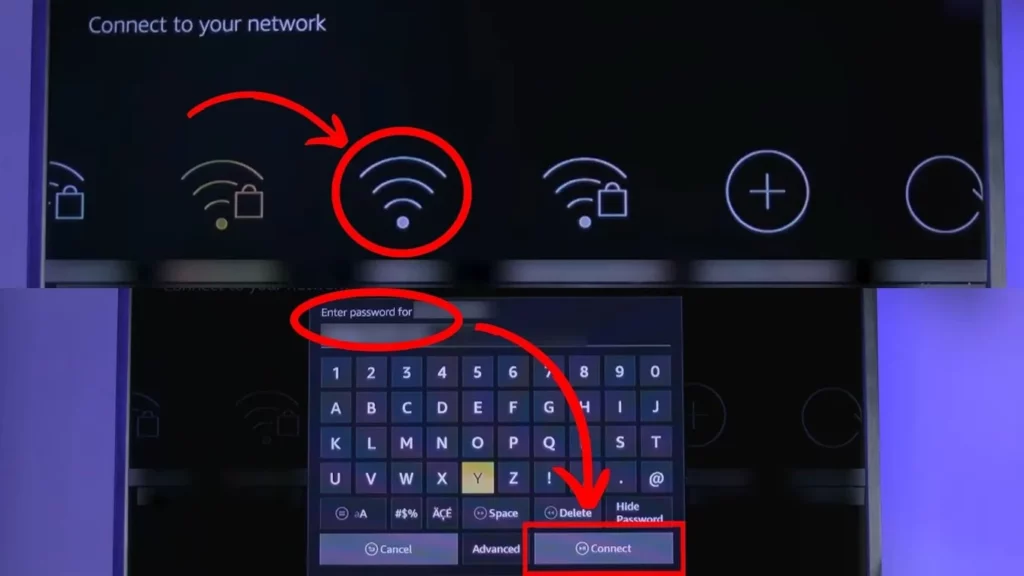 entering wifi password on Firestick; How to Connect Firestick to Roku TV & Is It Possible