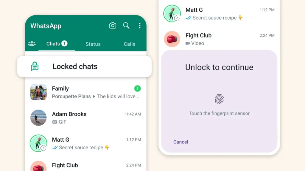 How to Turn On WhatsApp Chat Lock 