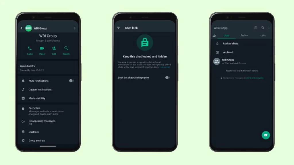 How to Turn On WhatsApp Chat Lock 