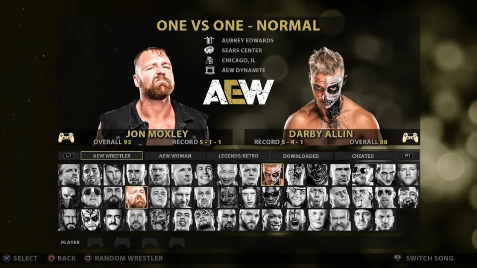AEW Fight Forever Roster
