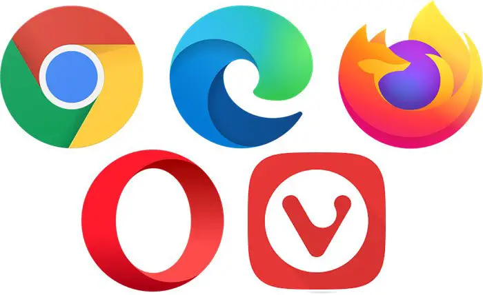 web browsers logos; Fix New HBO Max App Audio Issues with 21 Solutions