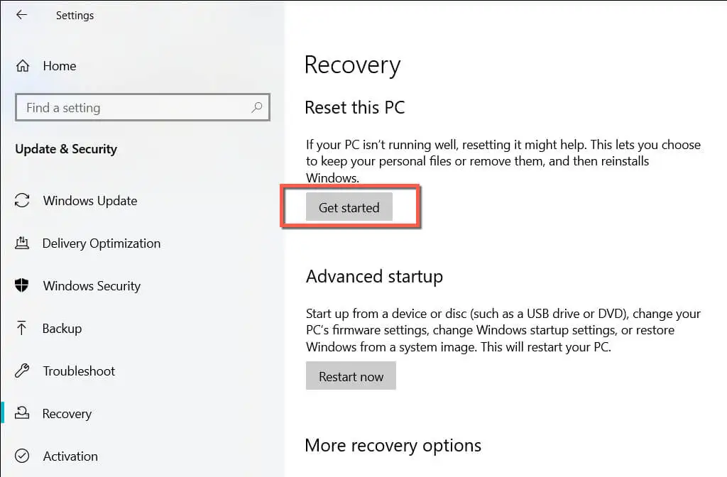  Fix Can’t Type in Windows Search Bar by Resetting Windows 10/11 to Factory Defaults