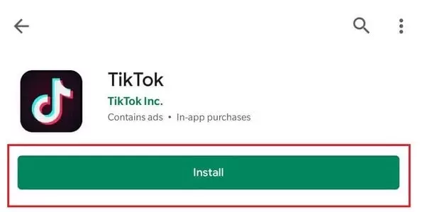 Uninstall and Reinstall to Fix TikTok 'Couldn't load. Tap to try again' Error 