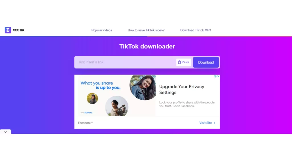 TikTok Downloader By SSSTik