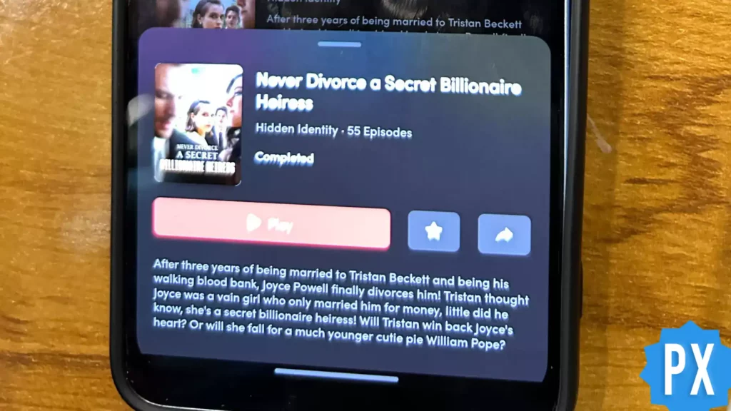 Where to Watch Never Divorce a Secret Billionaire Heiress Full Movie