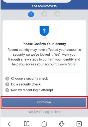 How to Unlock Your Facebook Account