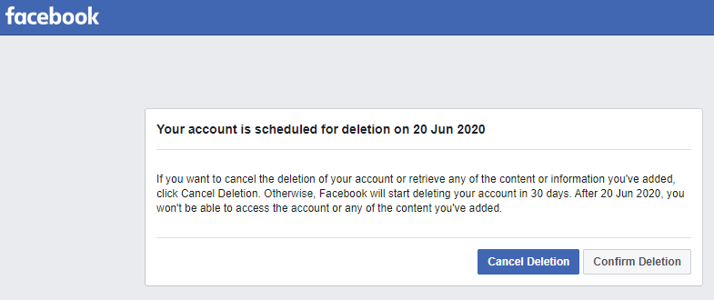 How to Recover Deleted Facebook Account