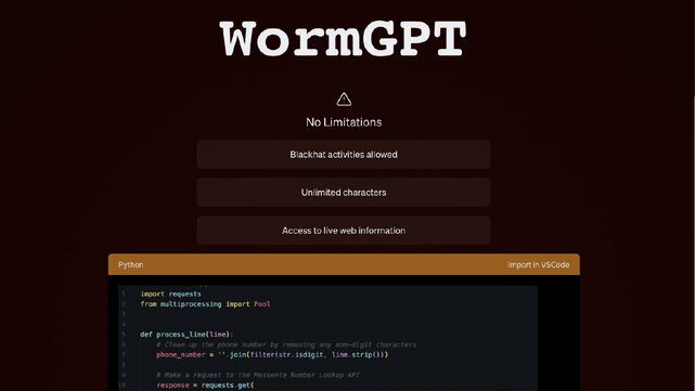 Worm GPT Website