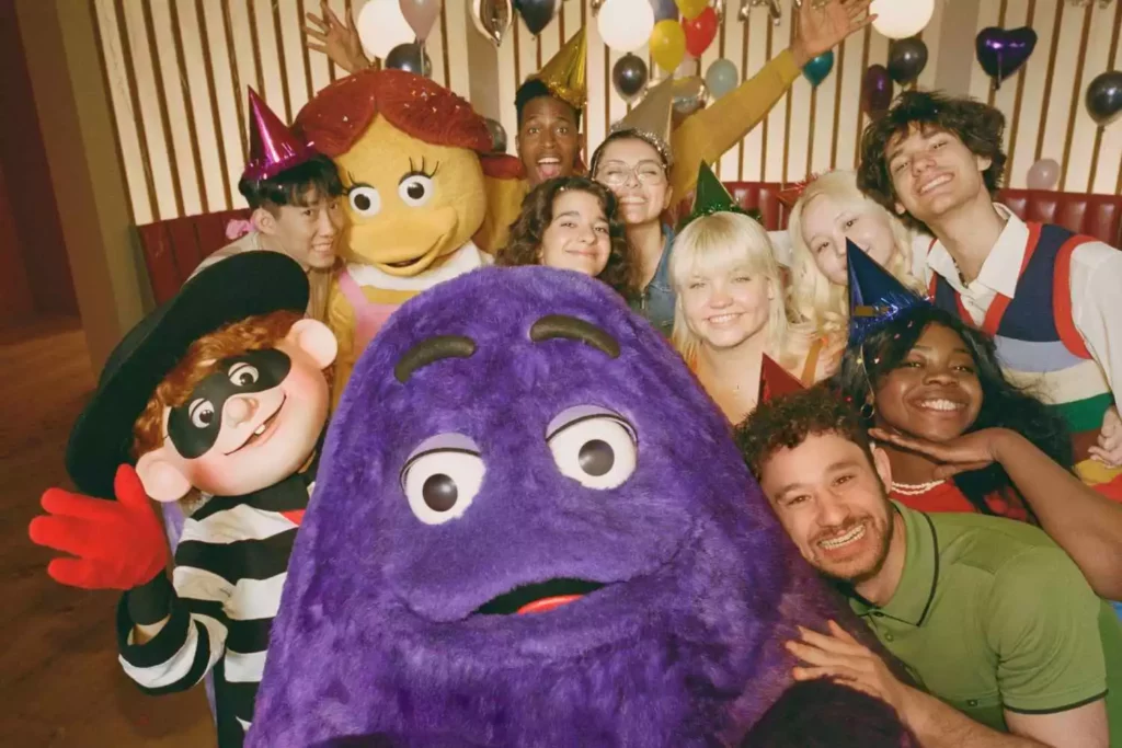 What is Grimace's Birthday Playlist on Spotify