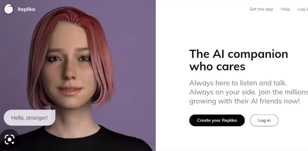 Replika; 15 Websites Like Janitor AI to Enrich AI Revolution