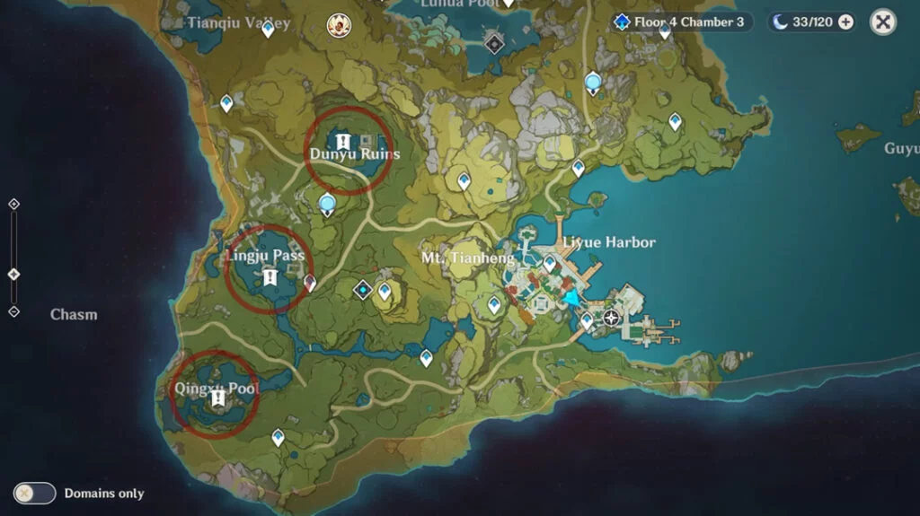 Where to Find the Third Hidden Treasure Location in Genshin Impact