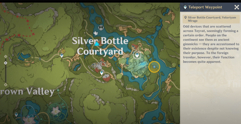 How to Find The Location of the Second Hidden Treasure in Genshin Impact