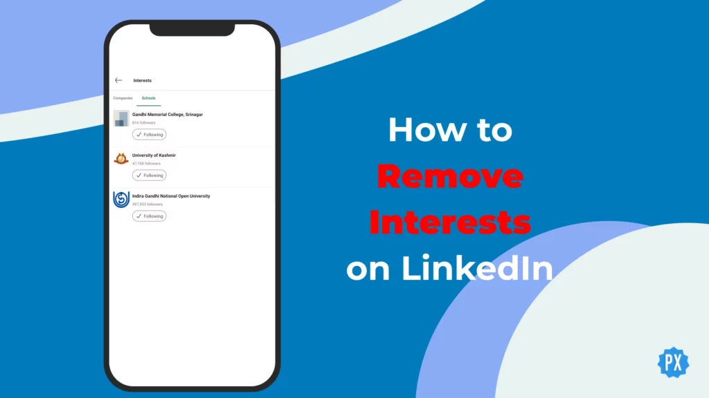 How to Remove Interests on LinkedIn