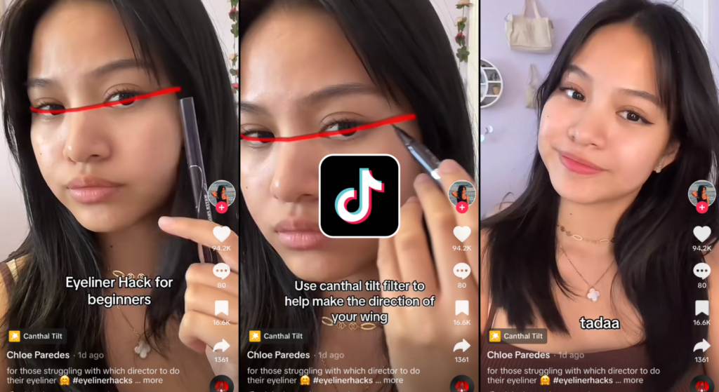 Canthal Tilt Filter TikTok