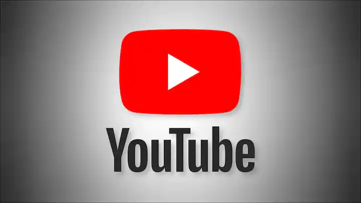 YouTube logo;