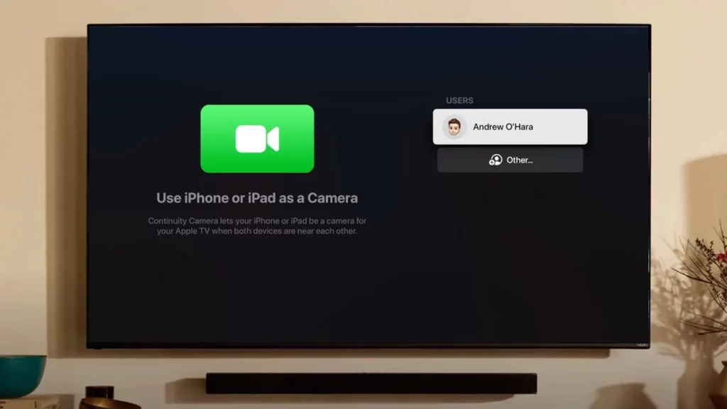 Как использовать FaceTime на Apple TV с iOS 17 и tvOS 17?  Новое обновление