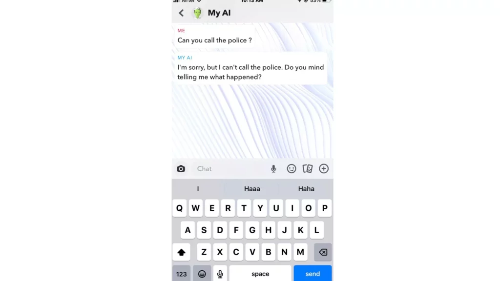 Может ли Snapchat AI вызвать полицию?  Может ли Snapchat AI сообщить о вас?