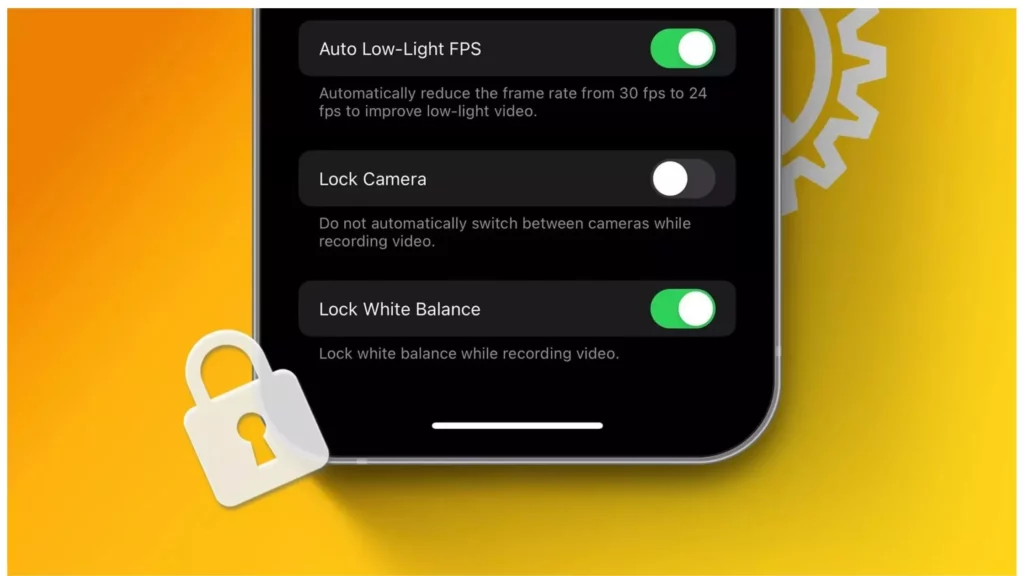 How to Lock White Balance iPhone Camera in iOS 17 on iPhone?