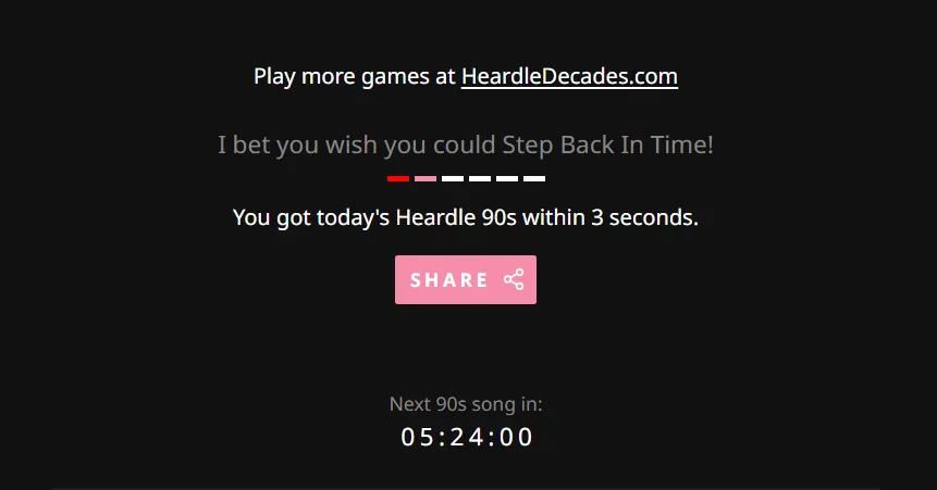 Heardle Decades Answers Today 18 Aug: 50s, 60s, 70s, 80s, 90s, 00s & 2010s