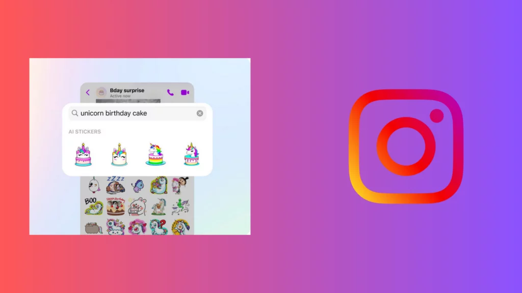 create AI Stickers on Instagram