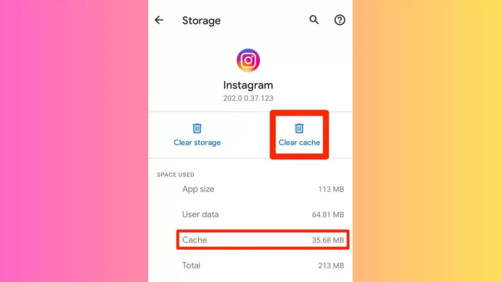 Fix Instagram Schedule Posts Not Working By Clearing Instagram App Cache