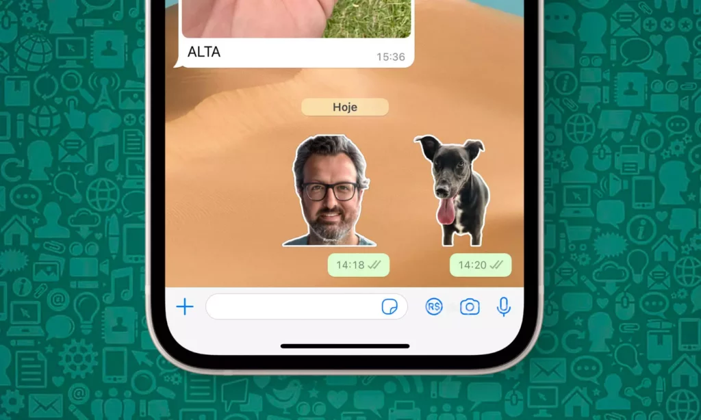 Как отправить живые стикеры iOS 17 в WhatsApp |  Пошаговое руководство
