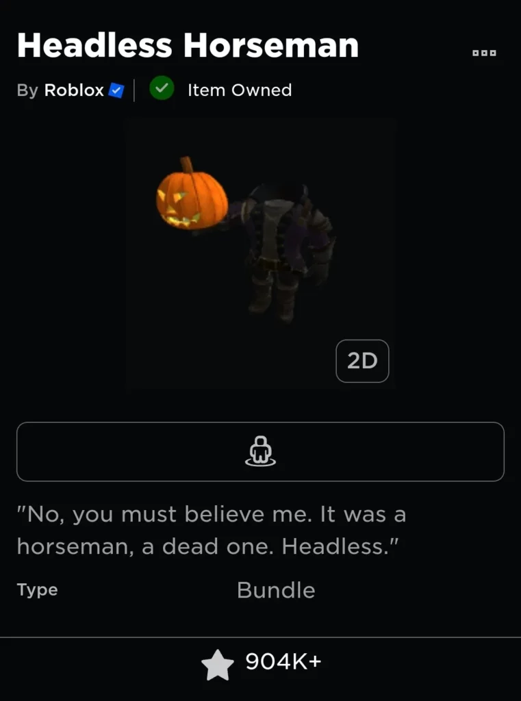 Headless Horseman For Free Without Spending Robux