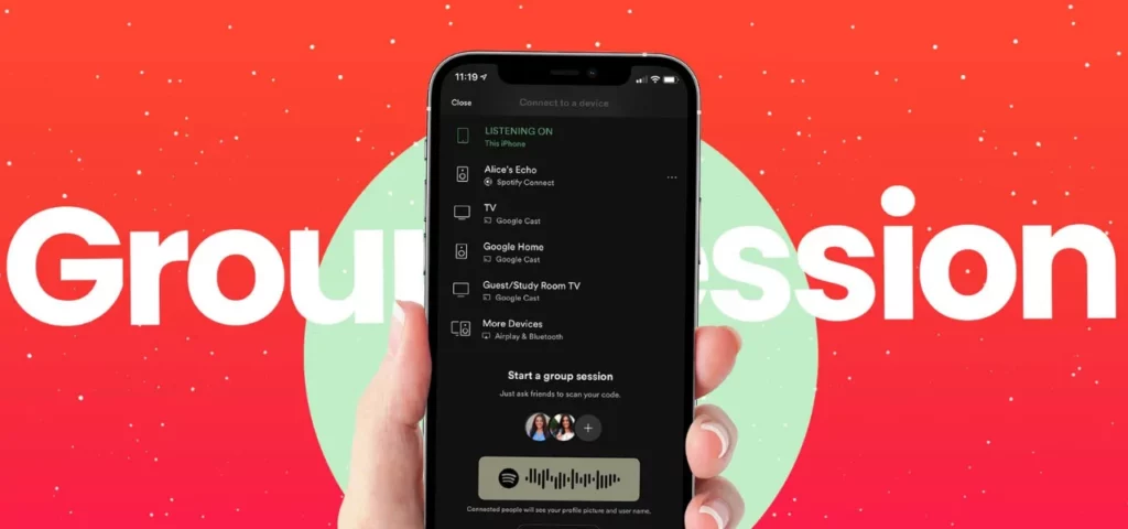 How to Start a Spotify Group Session