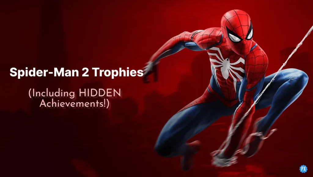 Spiderman 2 trophies