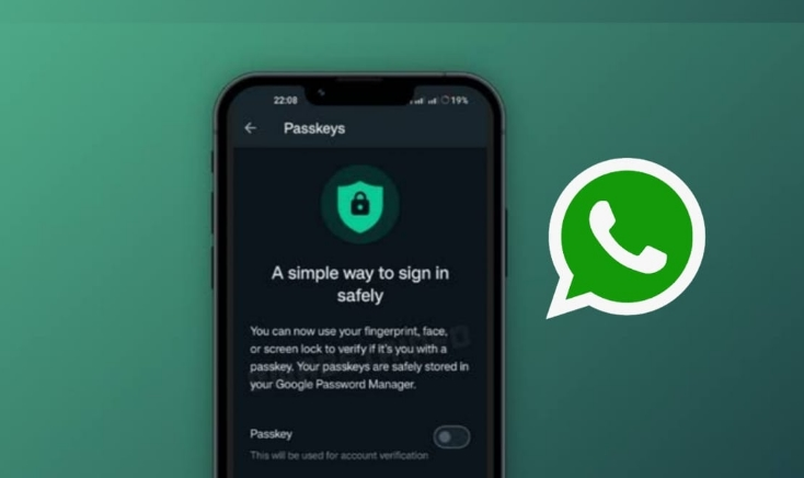 WhatsApp announces passkey support