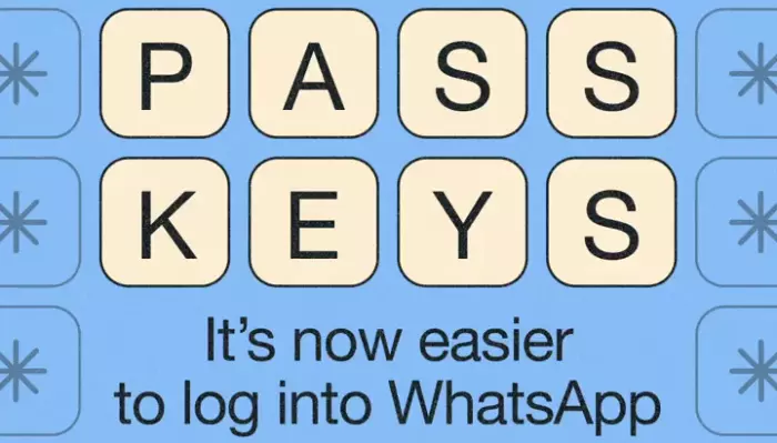WhatsApp announces passkey support