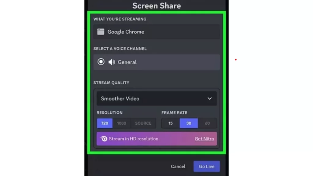 Go Live; How to Stream Hulu on Discord Without Black Screen