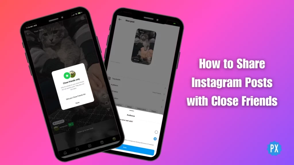 how to share Instagram posts with close friends