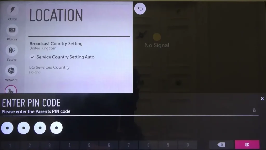 Service country; How to Fix LG TV Keeps Disconnecting From WiFi