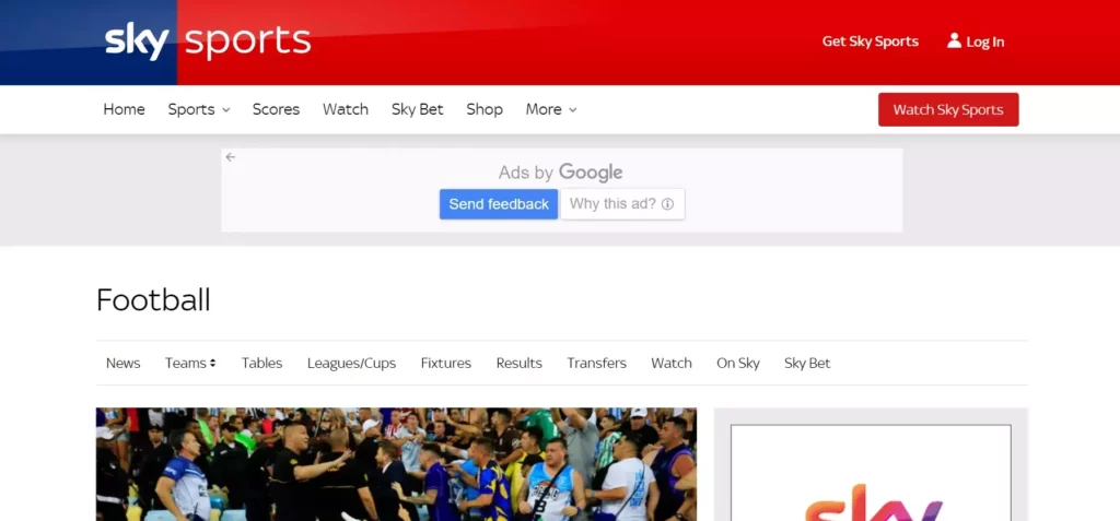 Sky Sports ; 25 Free & Legal Football Streaming Sites: 2023 Updated List