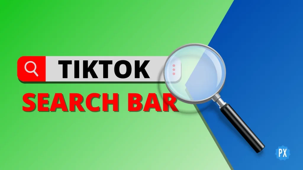 TikTok Search Bar