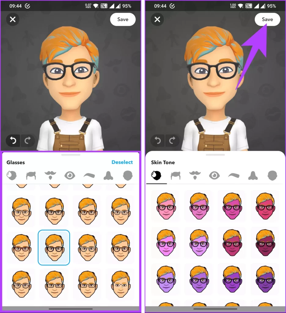 how to change Snapchat AI gender